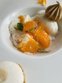 愛媛県産紅プリンセスとブランマンジェ♪